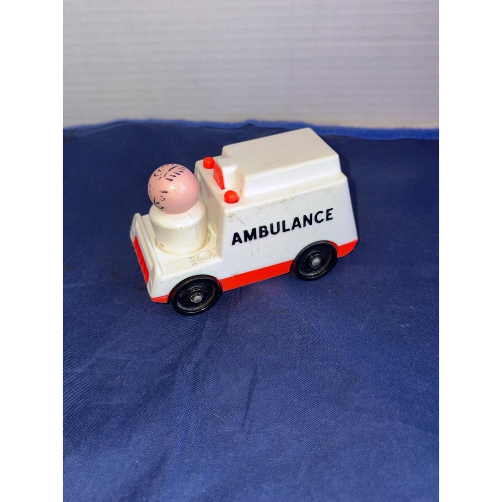 Fisher Price Ambulance and Driver - See Description for Details